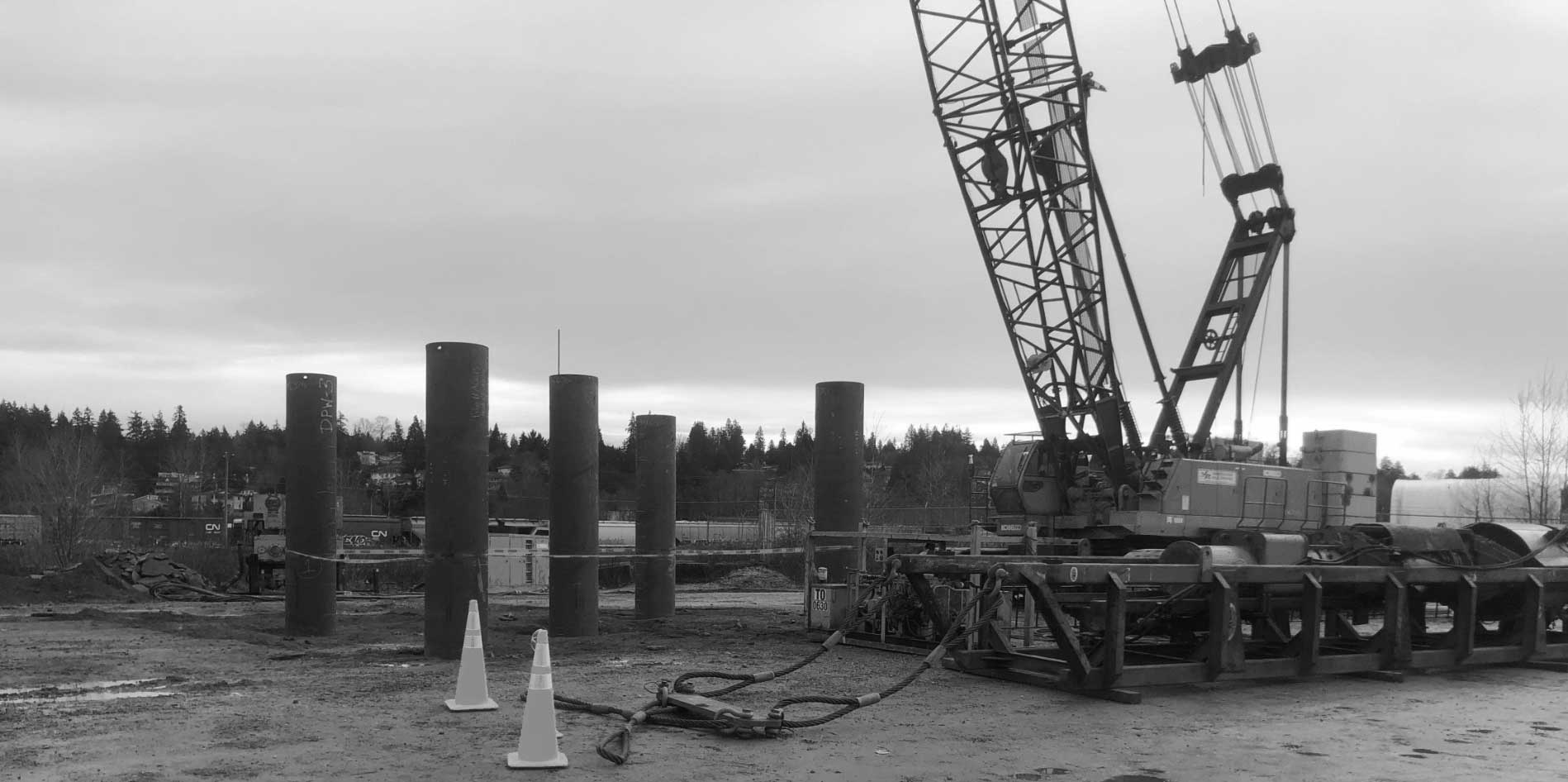 DP WORLD FRASER SURREY INC. TEST PILES