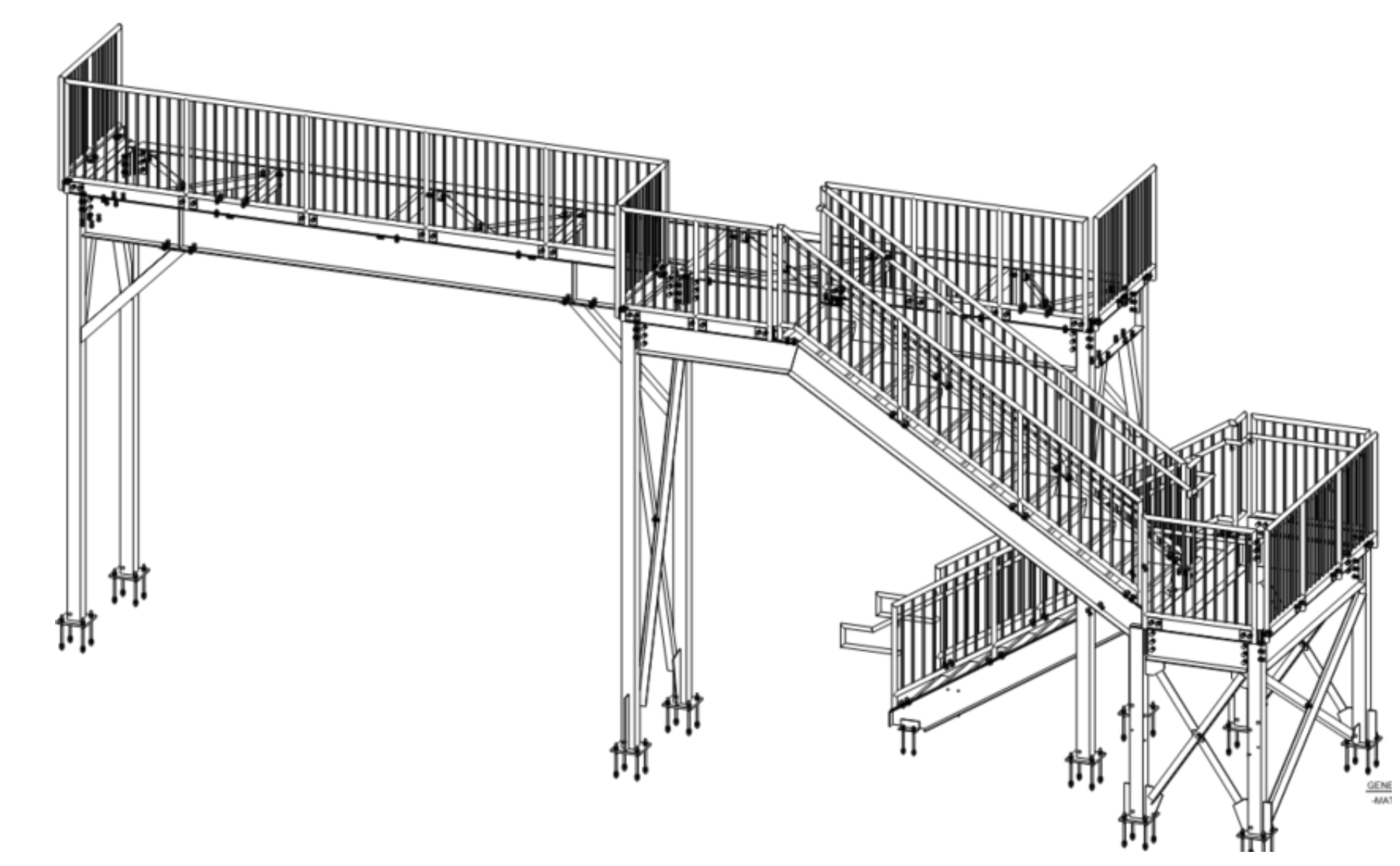 GCT VANTERM – STRUCTURAL STEEL 2ND FLOOR ACCESS WALKWAY