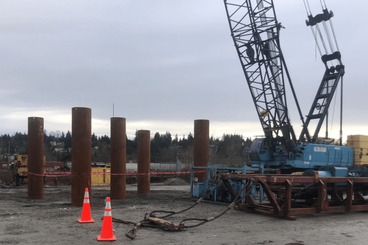 DP WORLD FRASER SURREY INC. TEST PILE - 1