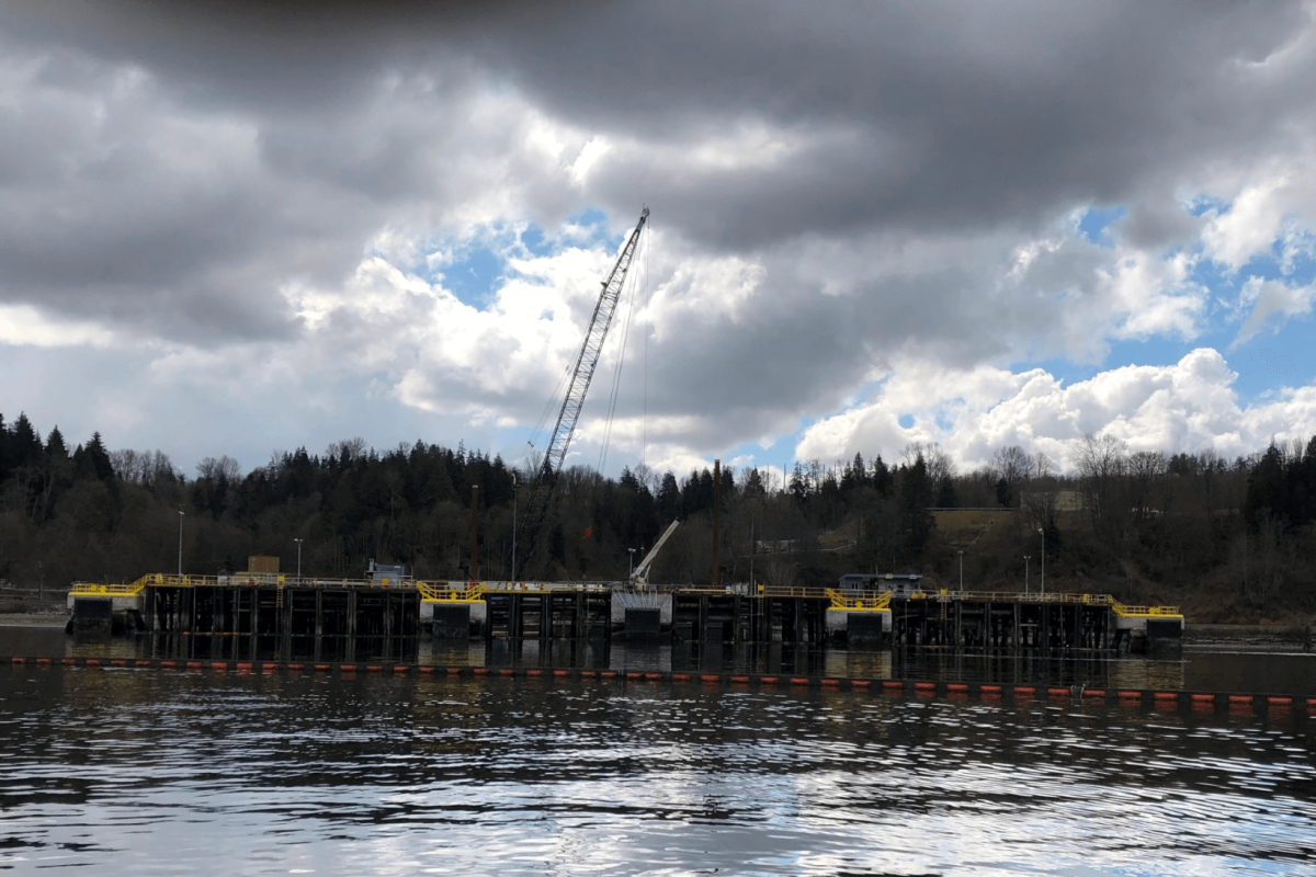 SHELL CANADA BERTHING DOLPHIN - 1